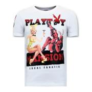 T-shirt Korte Mouw Lf The Playtoy Mansion