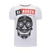 T-shirt Korte Mouw Local Fanatic S Print El Narco
