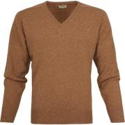 Sweater William Lockie Pullover Lamswol V Savannah