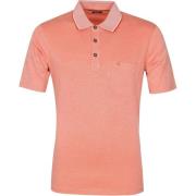T-shirt Casa Moda Polo Oranje Melange