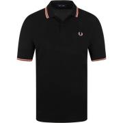 T-shirt Fred Perry Polo M3600 Zwart