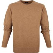 Sweater William Lockie Lamswol Camel
