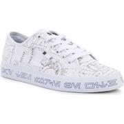 Skateschoenen DC Shoes Sw Manual White/Blue ADYS300718-WBL