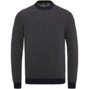 Sweater Vanguard Pullover Wol Donkerblauw