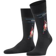 Socks Burlington Sokken Merry X-Mas Zwart