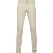 Broek Suitable Chino Sartre Oxford Sand