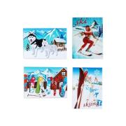 Beeldjes Signes Grimalt Magnetische Sneeuw Set 4 U