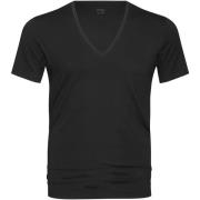T-shirt Mey Dry Cotton V-hals T-shirt Zwart