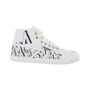 Sneakers Kawasaki Graffiti Canvas Boot K202415 1002 White