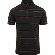 T-shirt Superdry Polo Jersey Donkergroen