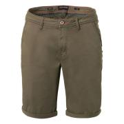 Broek No Excess Short Chino Stretch Groen