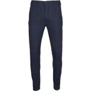 Broek Suitable Pantalon Travis Donkerblauw