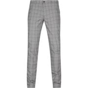 Broek Suitable Chino Pico Grijs Geruit