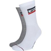 Socks Levis 2-Pack Sportswear Sokken Grijs Wit