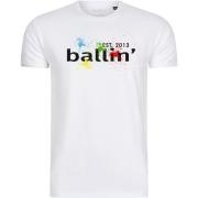 T-shirt Korte Mouw Ballin Est. 2013 Paint Splatter Tee