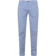 Broek Suitable Chino Pico Ruiten Lichtblauw