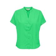 Blouse Only Nilla-Caro Shirt S/S - Summer Green