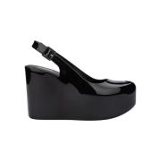 Nette schoenen Melissa Groovy Wedge - Black
