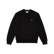 Sweater Lacoste Organic Brushed Cotton Sweatshirt - Noir