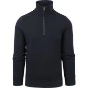 Sweater Superdry Half Zip Trui Navy