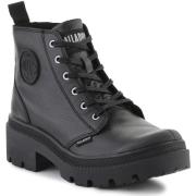 Hoge Sneakers Palladium Pallabase Leather 96905-001-M Black/Black
