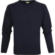 Sweater William Lockie Pullover Lamswol O Midnight Navy