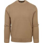 Sweater Dstrezzed Pullover Fell Beige