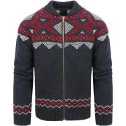 Sweater Superdry Vest Zip Donkerblauw