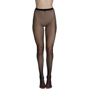 Panty’s/Kousen Lisca Naadloze visnetpanty Fashion Net zwart