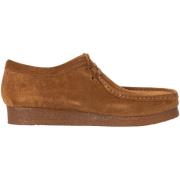 Mocassins Clarks Wallabee suède schoenen