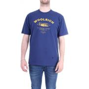 T-shirt Korte Mouw Woolrich WOTEE1158