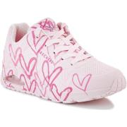 Lage Sneakers Skechers Uno Spread The Love 155507-LTPK