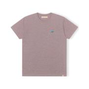 T-shirt Revolution T-Shirt Regular 1342 PIC - Purple Melange