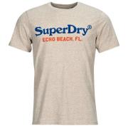 T-shirt Korte Mouw Superdry VENUE DUO LOGO T SHIRT