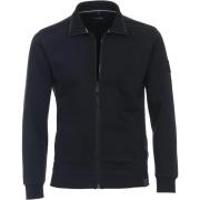 Sweater Casa Moda Sport Vest Zip Donkerblauw