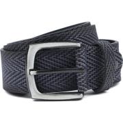 Riem Suitable Riem Structuur Leer Navy