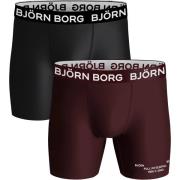 Boxers Björn Borg Björn Borg Performance Boxershorts 2-Pack Zwart Bord...