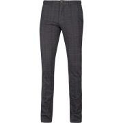 Broek Suitable Chino Locke Ruit Bruin