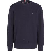 Sweater Tommy Hilfiger Pullover Structuur Navy