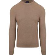 Sweater Suitable Trui Structuur Taupe