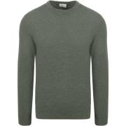 Sweater Profuomo Pullover Textured Groen