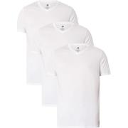 Pyjama's / nachthemden adidas Set van 3 lounge-T-shirts met V-hals