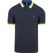 T-shirt Sun68 Poloshirt Multistripes Navy