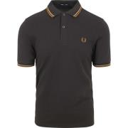 T-shirt Fred Perry Polo M3600 Antraciet U93