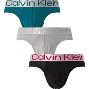 Slips Calvin Klein Jeans Set van 3 heroverwogen stalen heupslips