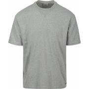T-shirt No Excess T-Shirt Melange Mint Groen