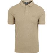 T-shirt Superdry Classic Poloshirt Melange Beige