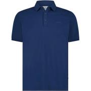 T-shirt State Of Art Piqué Polo Kobaltblauw