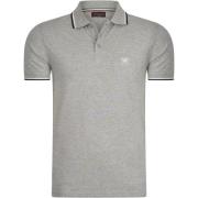 Polo Shirt Korte Mouw Cappuccino Italia Polo Applique Pique