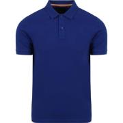 T-shirt Suitable Cas Polo Royal Blauw